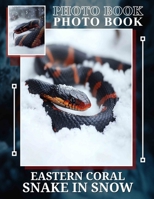 Eastern Coral Snake In Snow Photo Book: Stunning 40-Image Collection Of Eastern Coral Snakes Amidst Winter Landscapes B0DR282516 Book Cover