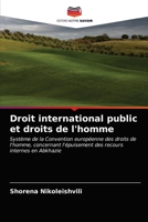 Droit international public et droits de l'homme 6203349933 Book Cover