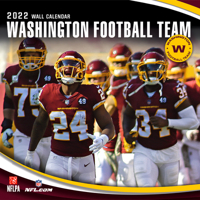 Turner Licensing Washington Football Team 2022 Wall Calendar 1469386054 Book Cover