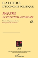 Cahiers d'économie politique: Histoire de la pensée et des théories 68 (French Edition) 2343069786 Book Cover