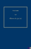 Complete Works of Voltaire 74B: Oeuvres de 1772 0729408922 Book Cover