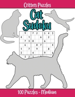 Medium Cat Sudoku: Medium difficulty level for cat and Sudoku lovers 1695445171 Book Cover