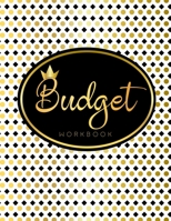 Budget Workbook: 12 Month Budget Planner Book, Financial Planning Journal,Monthly Expense Tracker and Organizer Bill Tracker, Expense Tracker, Home Budget book (Gold Dot Pattern) 1694211266 Book Cover