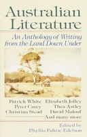Australian Literature: An Anthology of Writing from the Land Down Under 0345368002 Book Cover