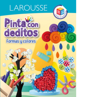 Pinta con deditos. Formas y colores (Spanish Edition) 6072131433 Book Cover