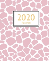 2020 Planner: Weekly and Monthly Planner Calendar Jan 1, 2020 to Dec 31, 2020: Monthly Goals Sheet 165487597X Book Cover