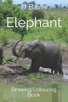 Elephant: Drawing Colouring Book B09TDQ245W Book Cover