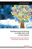 Multidimensional Well-being as a Public Policy Tool in Latin America: Combining objective and subjective measurement methods in Mexico 1636487459 Book Cover