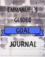 Emmanuel's 2020 Goal Book: 2020 New Year Planner Guided Goal Journal Gift for Emmanuel / Notebook / Diary / Unique Greeting Card Alternative 1677287373 Book Cover
