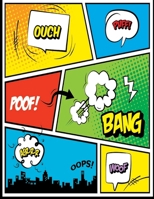 Blank Comic Book Draw your Own Comics for Girls Ages 9-12: - 120 Pages of Fun and Unique Templates - A Large Notebook and Sketchbook for Kids and Adults to Unleash Creativity 1679675028 Book Cover