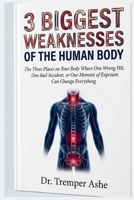 3 BIGGEST WEAKNESSES OF THE HUMAN BODY: The Three Places on Your Body Where One Wrong Hit, One Bad Accident, or One Moment of Exposure Can Change Everything (Dr. Tremper Health Books) B0GZJH4L37 Book Cover