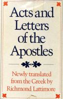 Acts and Letters of the Apostles 0374100829 Book Cover