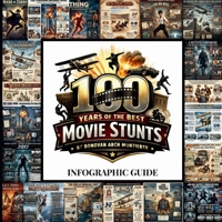 100 Years of the Best Movie Stunts 0982472048 Book Cover