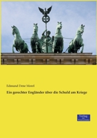 Ein Gerechter Englander Uber Die Schuld Am Kriege 3957009375 Book Cover