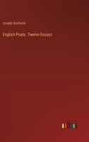 English Poets: Twelve Essays (Classic Reprint) 1342183703 Book Cover