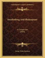 Swedenborg And Shakespeare: A Comparison 1104380013 Book Cover