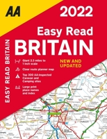 AA Easy Read Britain 2022 Flexi Bound (AA Road Atlas Britain) 0749582669 Book Cover