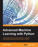 Advanced Machine Learning with Python 1784398632 Book Cover