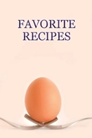 Favorite Recipes 1655206788 Book Cover