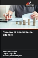 Numero di anomalie nel bilancio (Italian Edition) 6202488514 Book Cover