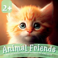 Animal Friends: Vivid and Detailed Illustrations to Explore the Animal World 1804342572 Book Cover