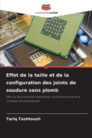 Effet de la taille et de la configuration des joints de soudure sans plomb 6209618340 Book Cover