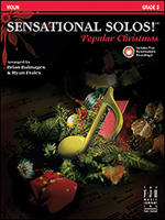 Sensational Solos! Popular Christmas (Play-Along Book and CD) - Violin 1569397872 Book Cover