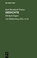 Gedichte 3111260658 Book Cover