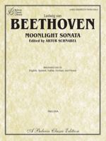 Ludwig van Beethoven Moonlight Sonata: Early Advanced Piano Solo 0757937519 Book Cover