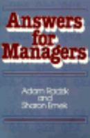 Answers for Managers 0814477445 Book Cover