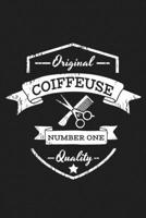 Original Coiffeuse Number One Quality: Carnet Ligné (French Edition) 1089778309 Book Cover