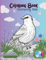 Coloring Book: Enchanting Birds B0CVW4H17H Book Cover