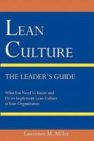 Lean Culture - The Leader's Guide 0578075849 Book Cover
