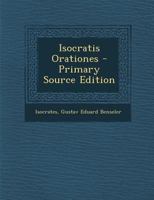 Isocratis Orationes B0BMXTT61R Book Cover