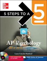 5 Steps to a 5 AP Psychology with CD-ROM, 2014-2015 Edition (5 Steps to a 5 on the Advanced Placement Examinations) 0071803971 Book Cover