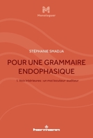 Pour une grammaire endophasique, vol. I: Voix intérieures : un moi locuteur-auditeur B0939XCQRT Book Cover