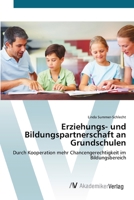 Erziehungs- Und Bildungspartnerschaft an Grundschulen 3639382455 Book Cover