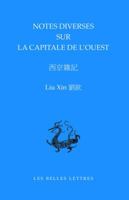 Notes Diverses Sur La Capitale de l'Ouest 2251110224 Book Cover