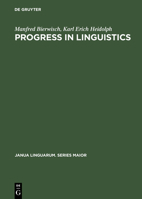 PROGRESS IN LINGUISTICS 3110995875 Book Cover