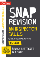 An Inspector Calls: AQA GCSE English Literature (Collins Snap Revision Text Guides - For the 2017 Exams) 0008235910 Book Cover