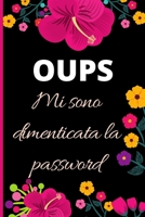 OUPS Mi sono dimenticata la password: Rubrica per non dimenticare le password 1676796339 Book Cover
