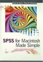 SPSS for Macintosh Made Simple 0863777422 Book Cover