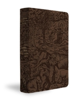 KJV Majestic Illuminated Bible (Brown Leatherluxe) 1546009779 Book Cover