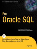 Pro Oracle SQL 1430232285 Book Cover