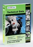 Motorcycles Technical Data Manual (Autodata Motorcycle Data Manual (North America)) 1893026302 Book Cover