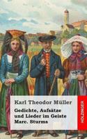 Gedichte, Aufsatze Und Lieder Im Geiste Marc. Sturms 1489543384 Book Cover