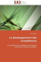 Le Da(c)Veloppement Des Compa(c)Tences 3841791158 Book Cover