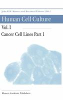 Cancer Cell Lines, Part 1 0792351436 Book Cover