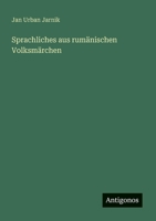 Sprachliches aus rumänischen Volksmärchen (German Edition) 338634321X Book Cover