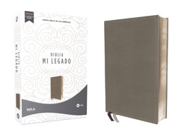 NBLA Biblia Mi Legado, Leathersoft, Gris, Una Columna, Interior a dos colores 0829702857 Book Cover